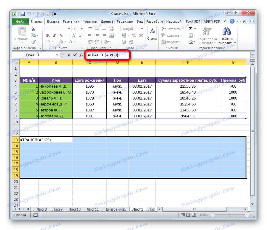 Jak Oto It Tabulku V Aplikaci Excel