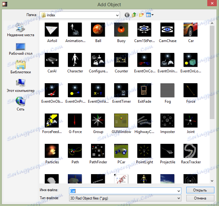 Modeli 3D Rad Import