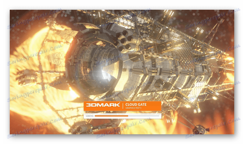 Графичен тест 1 в Cloud Gate