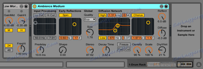 ефекти в Ableton Live