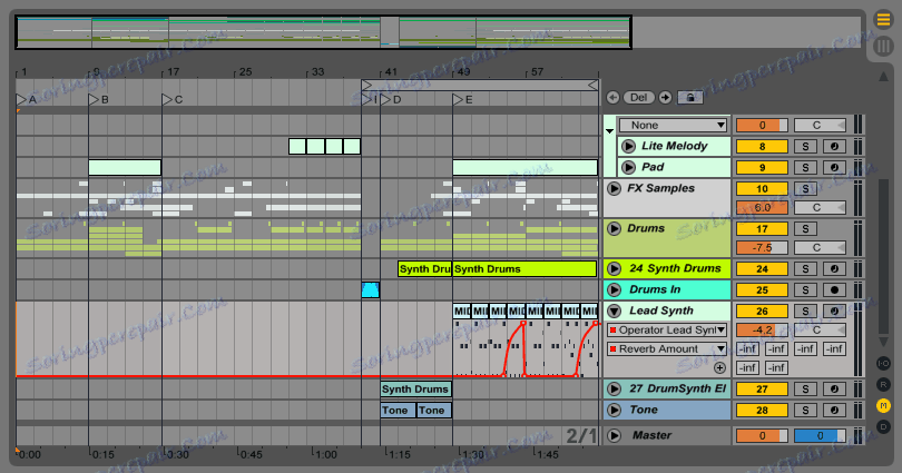 Автоматизация в Ableton Live