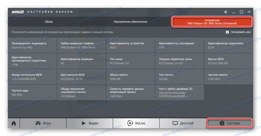 AMD Radeon Software Crimson System - grafický procesor