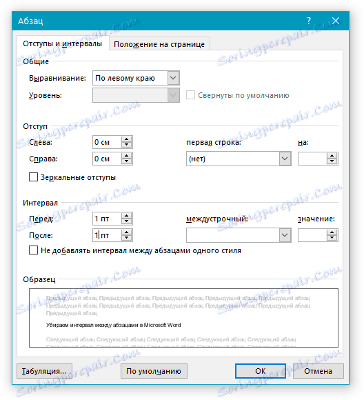 Zmodyfikowano ustawienia akapitów w programie Word