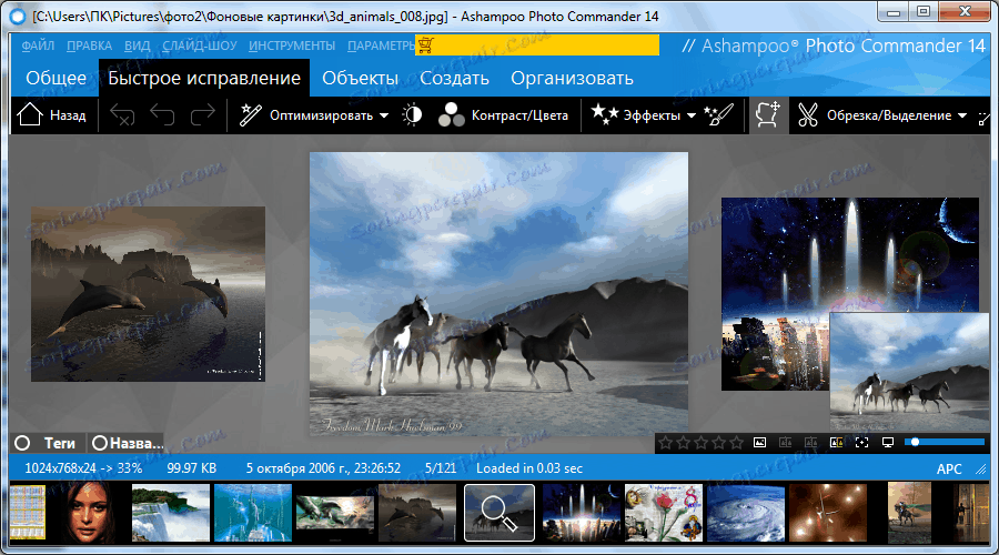 Преглед на снимката в Ashampoo Photo Commander