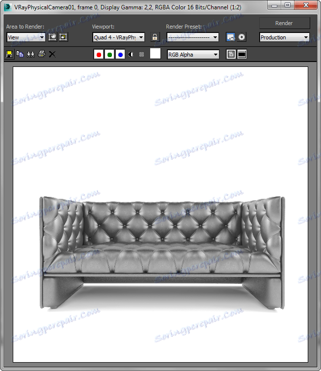 Визуализиране в Autodesk 3ds Max