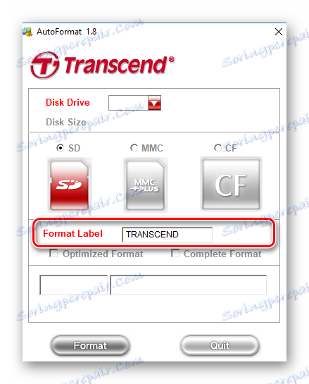 Ustawianie nazwy woluminu w Autoformatowaniu