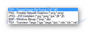Podpora za oblike slik, ki jih lahko shranite v programu Benvista PhotoZoom Pro
