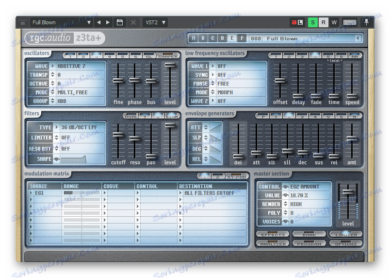 اثرات پلاگین Sonar Platinum
