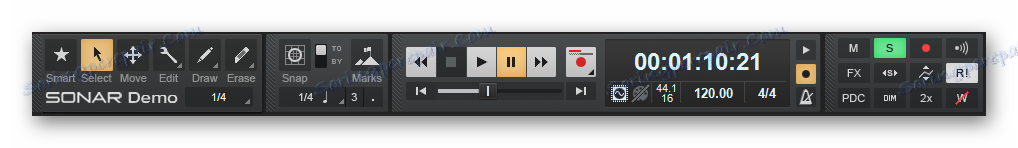 پنل کنترل پلاتین Sonar