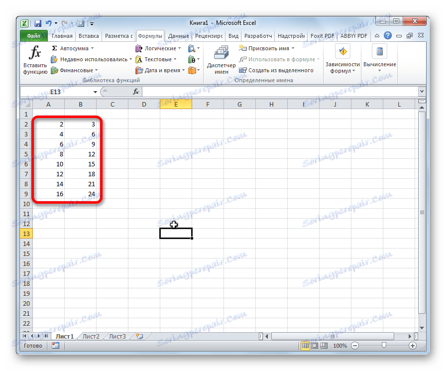 Dwa wiersze argumentów w programie Microsoft Excel