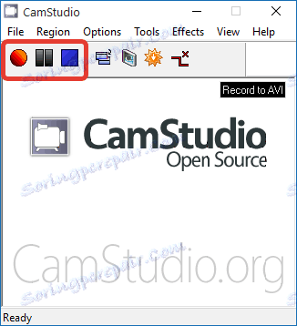 Запис відео в CamStudio