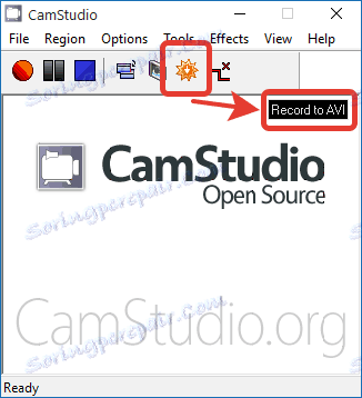 Зміна формату відео в CamStudio