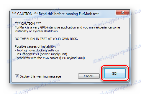 FurMark Upozornění