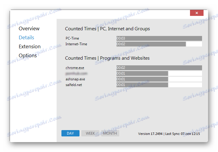 جزئیات کنترل کودک