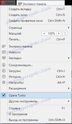 Turbo režim v operaci