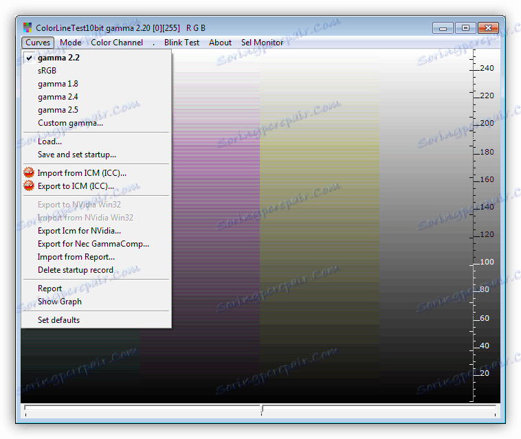 گزینه هایی برای ذخیره سازی نتایج تنظیمات پارامتر در برنامه CLTest