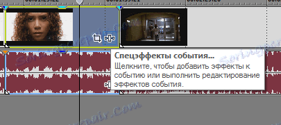 Posebni učinki dogodka v Sony Vegasu
