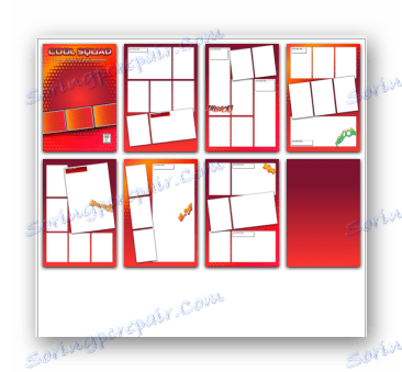 Шаблони за страници с комикси