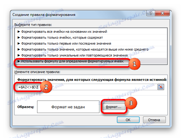Přejděte do okna výběru formátu v aplikaci Microsoft Excel