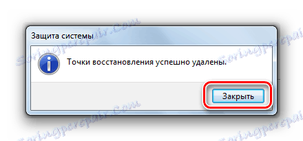 Točke obnovitve so bile odstranjene v operacijskem sistemu Windows 7