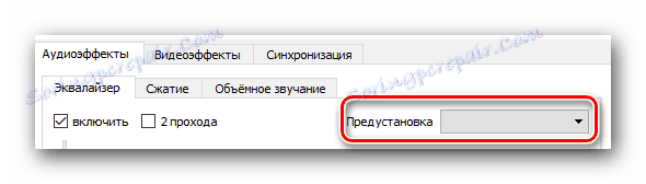 Predvoľby EQ v prehrávači VLC Media Player