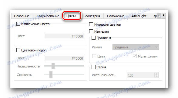 Nastavenia farieb vo VLC Media Player