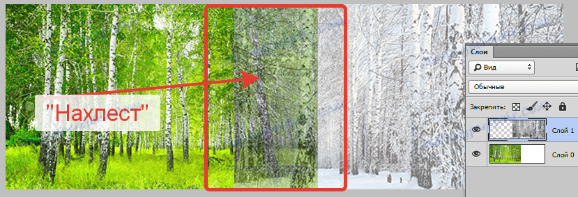 Připojte fotografie ve Photoshopu