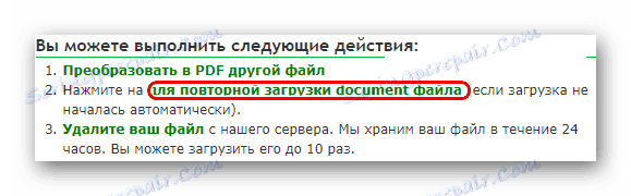 Preuzmite pretvorenu datoteku iz dokumenta.online-convert.com