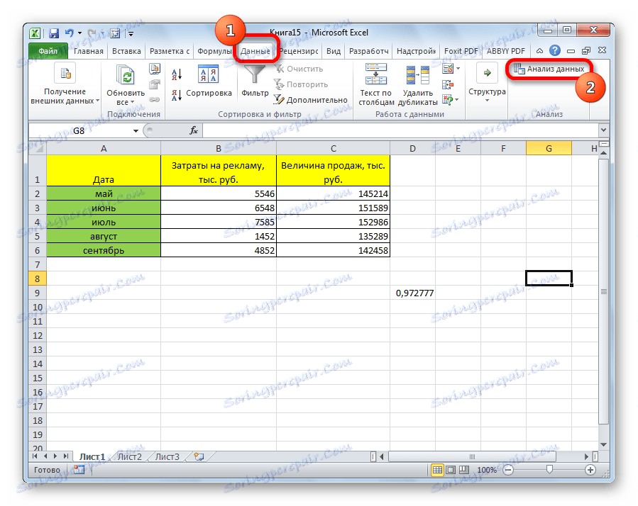 Przejdź do analizy danych w programie Microsoft Excel