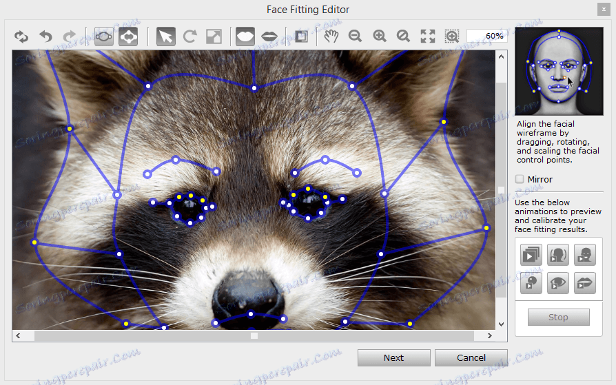 CrazyTalk Работа с изображение