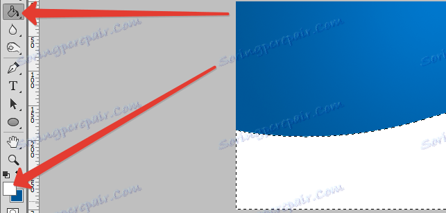 Izpolnite izbrano območje v Photoshopu (2)