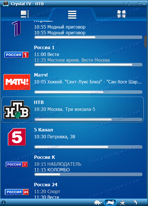 Списък на каналите Crystal TV