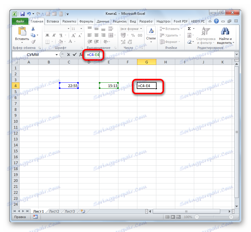 Formula Razlike U Programu Excel