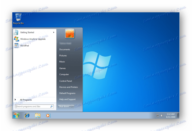 Първоначална версия на Windows 7