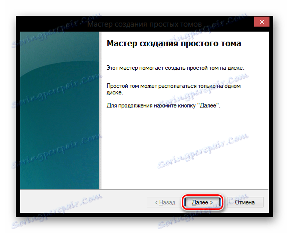 Kreator Windows 8 Simple Volume Creation