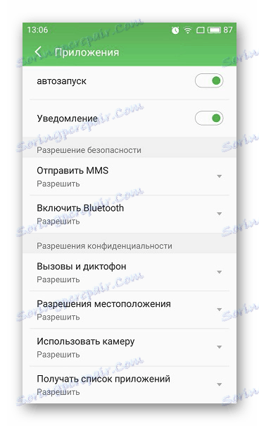 Uprawnienia aplikacji na Androida