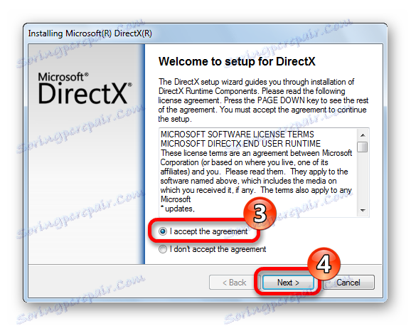Namestitev DirectX-a