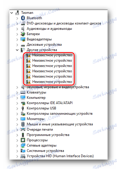 Списак неидентификованих уређаја