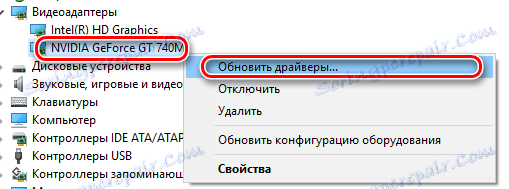 Aktualizace ovladače GT 740M