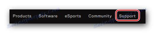 Podpora na webu SteelSeries