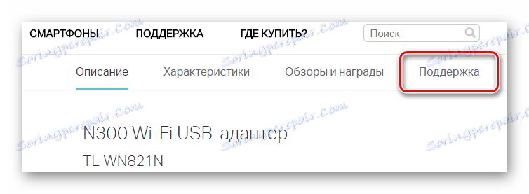 местоположението на персонализирания бутон TL-WN821N_004