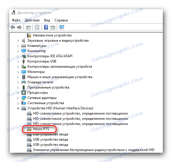 Вацом таблет у управнику уређаја