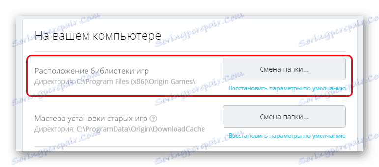 Место мапе игре за Оригин