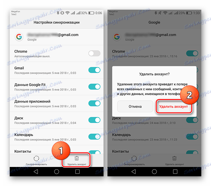 Izbriši Google Račun