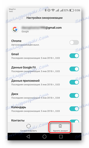 Odstráňte svoj účet Google