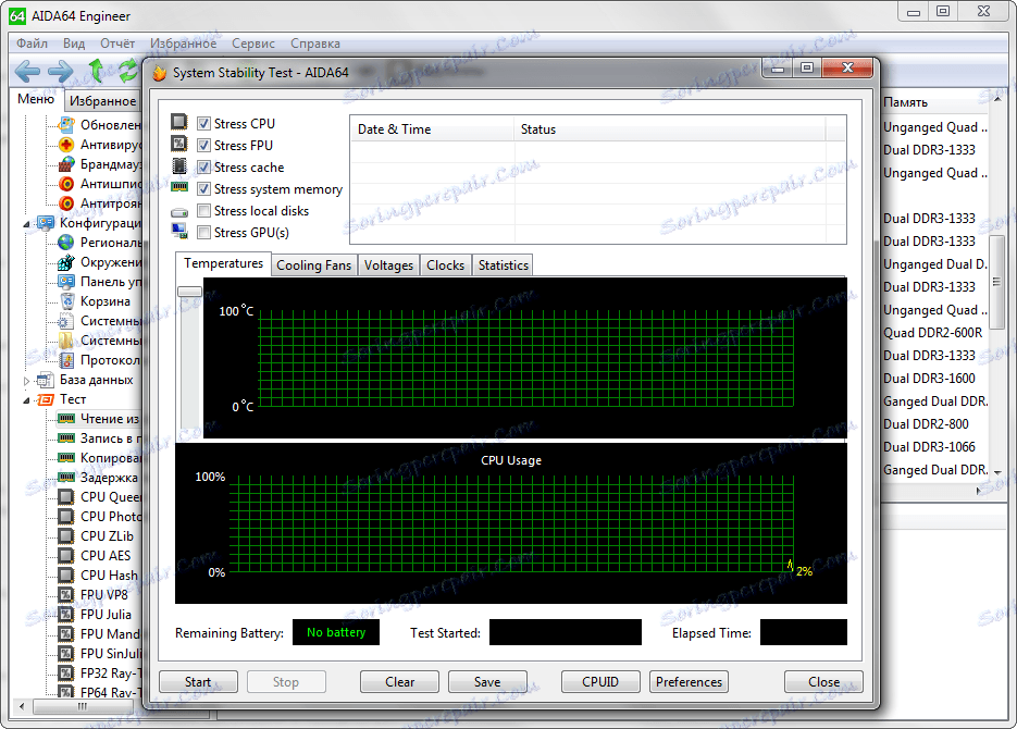 Testovanie stability v Everestu