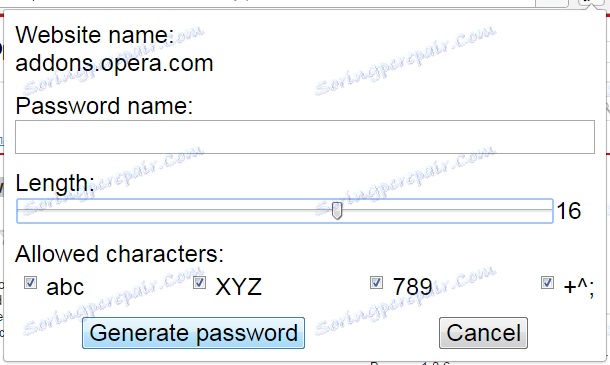 Generovanie hesiel v jednoduchých heslách v