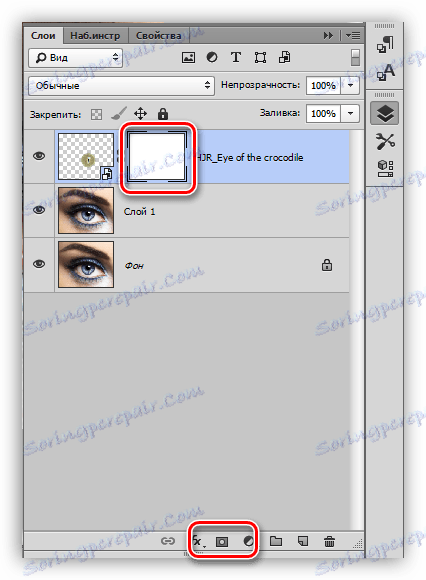 Maska pre vrstvu s textúrou vo Photoshope
