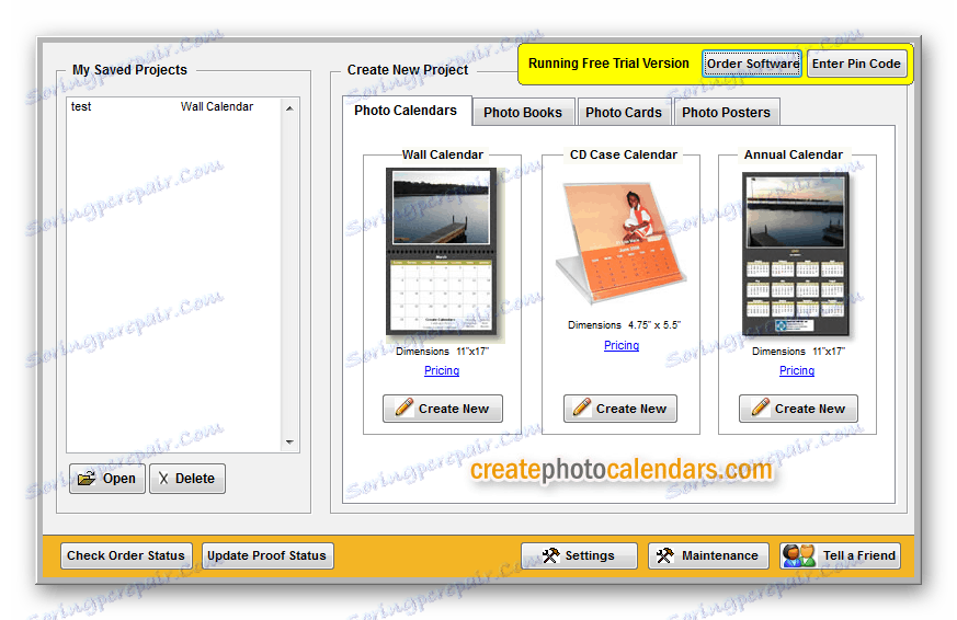  ez photo calendar creator