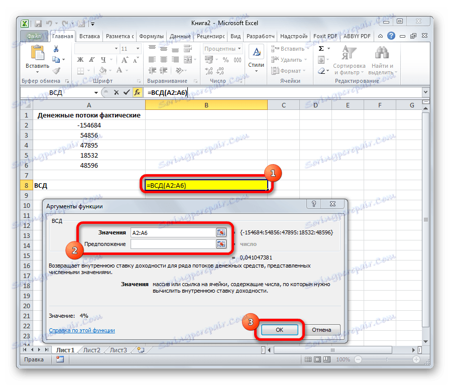 Funkce VSD v aplikaci Microsoft Excel